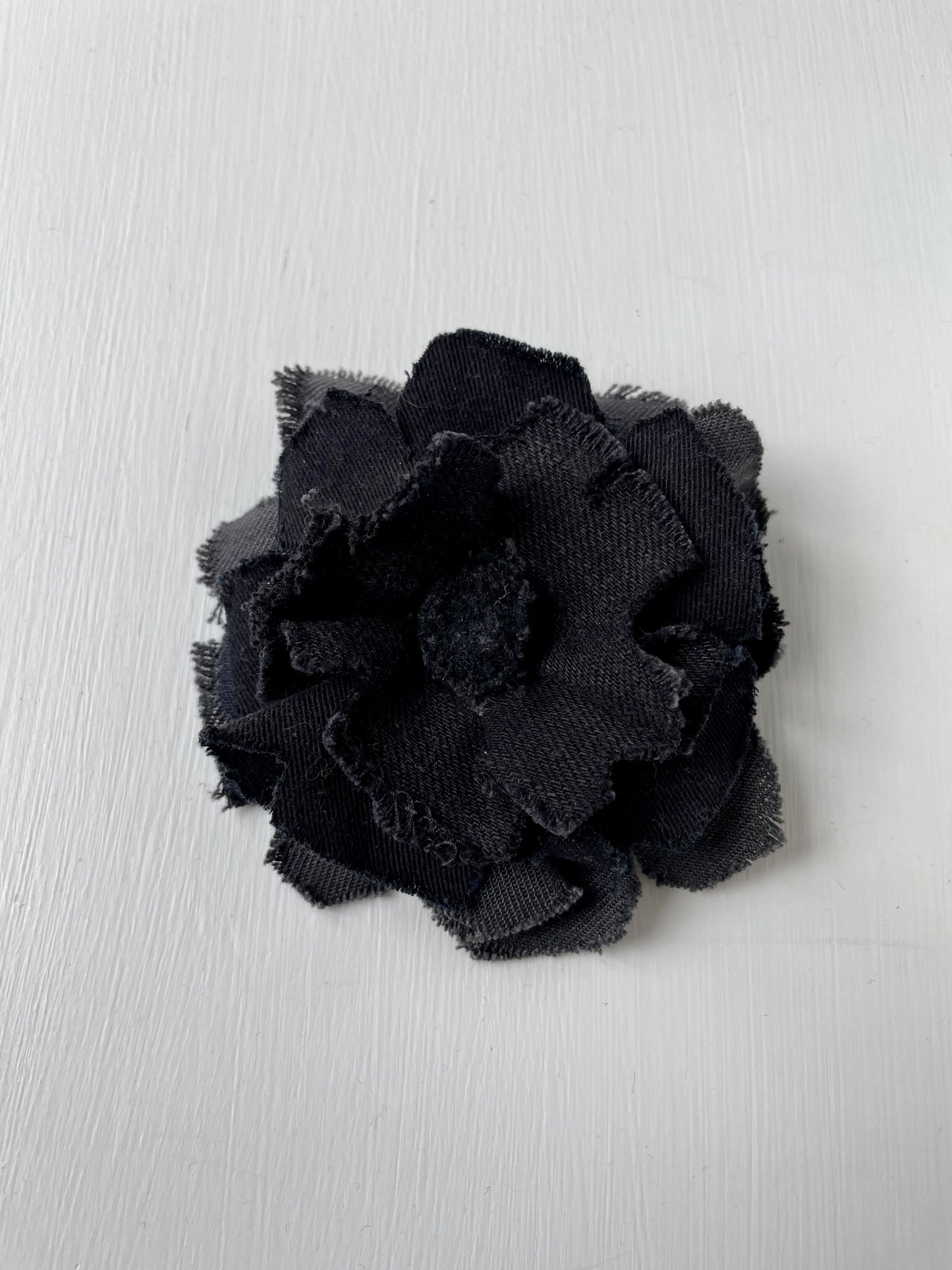 Brooch Denim Flower