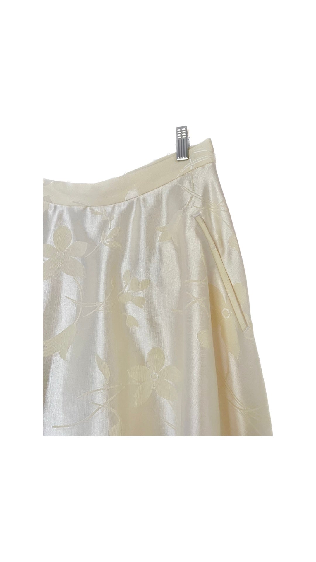 Buttery yellow maxi skirt