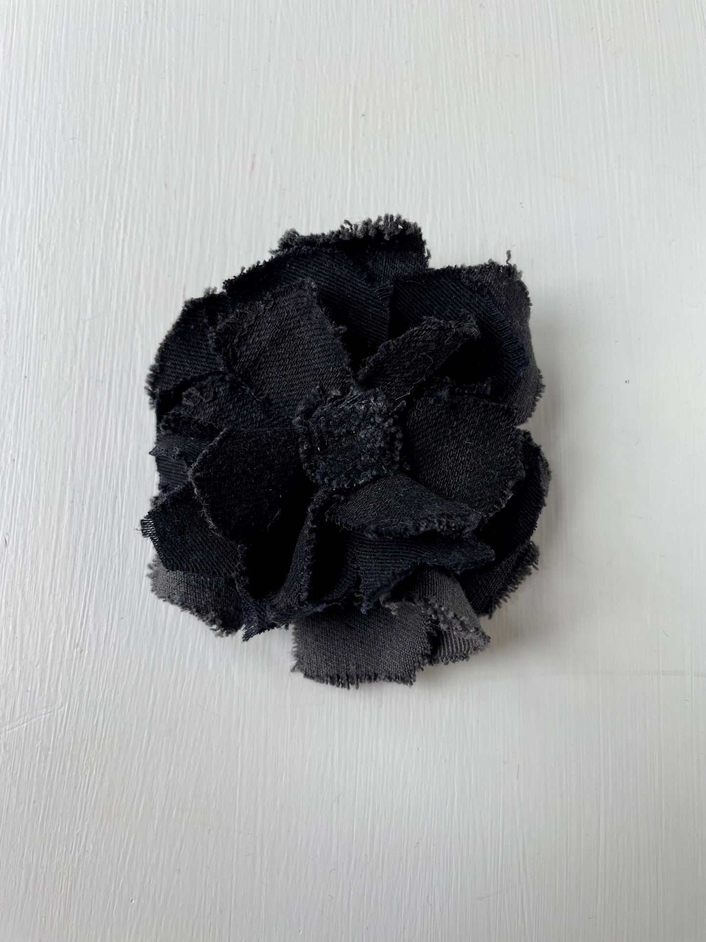 Brooch Denim Flower