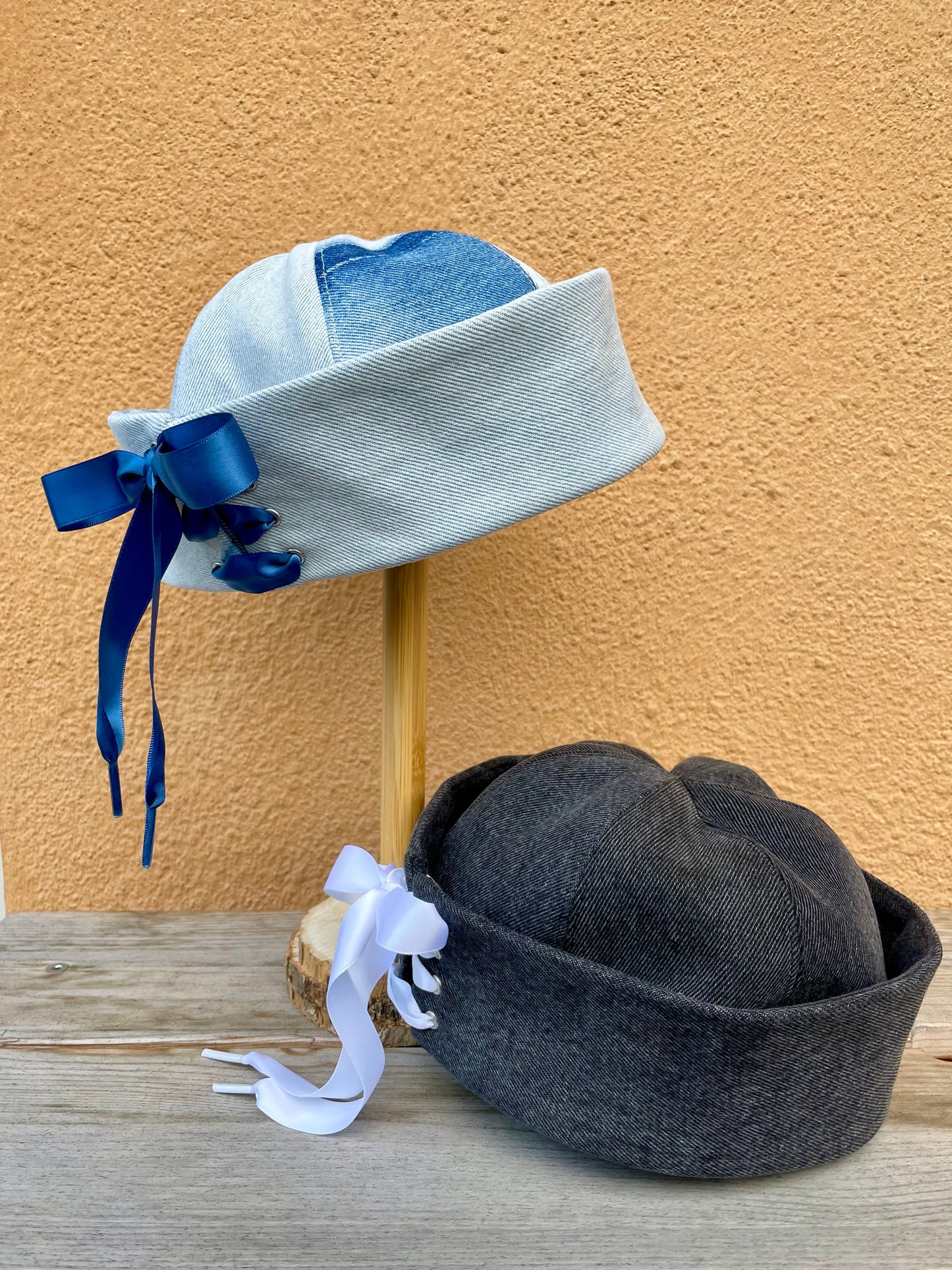 Denim Sailor Hat
