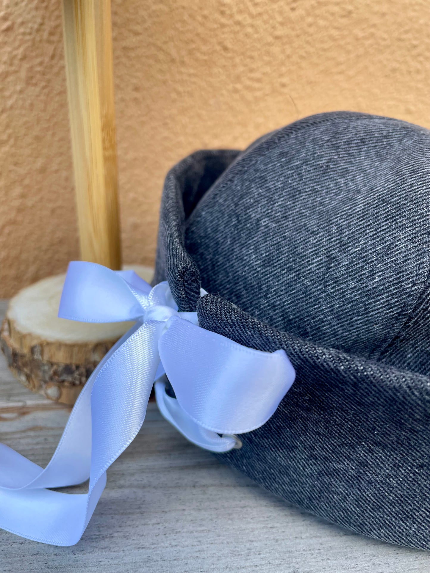 Denim Sailor Hat