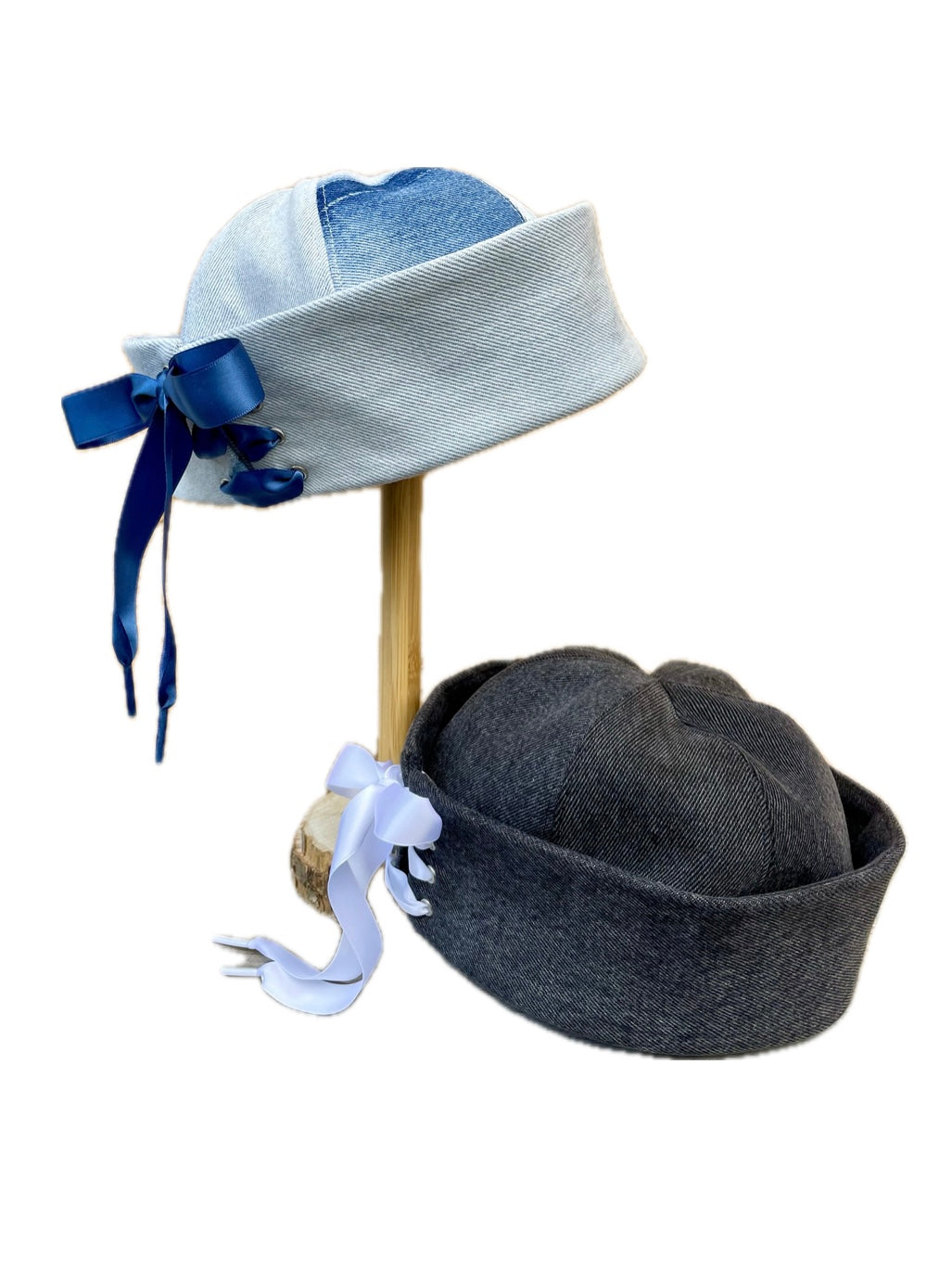 Denim Sailor Hat