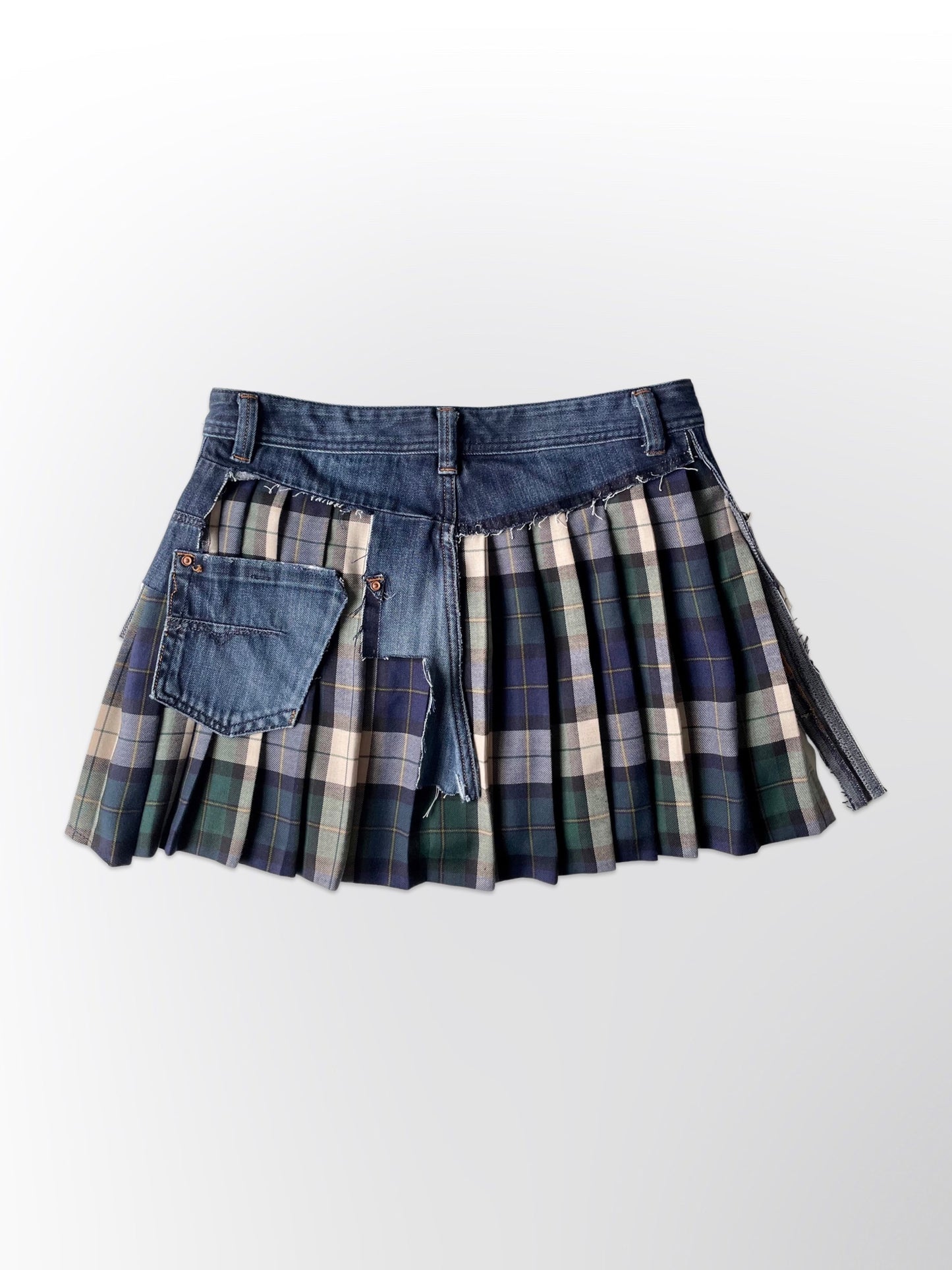 Plaid Mini skirt