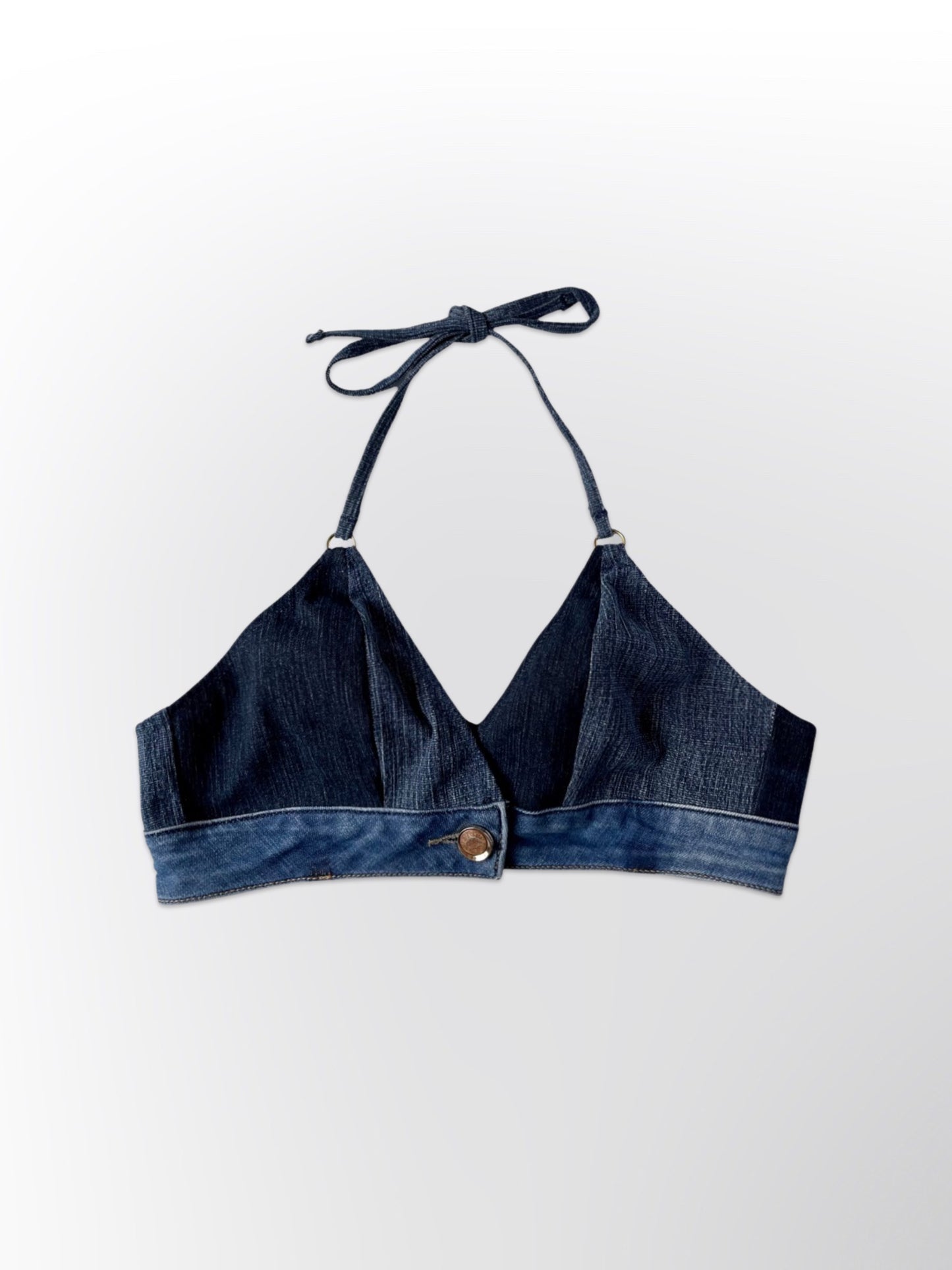 Blue Denim halter top