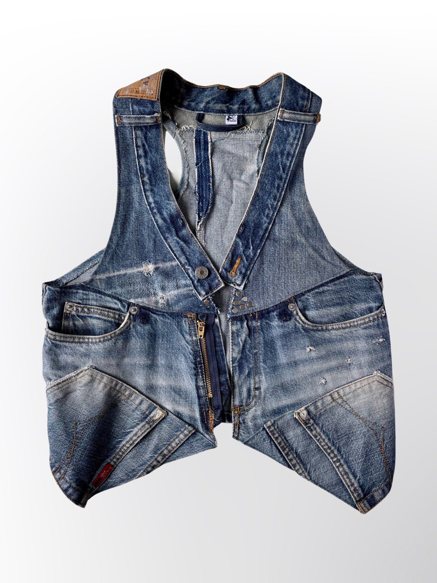 Denim vest