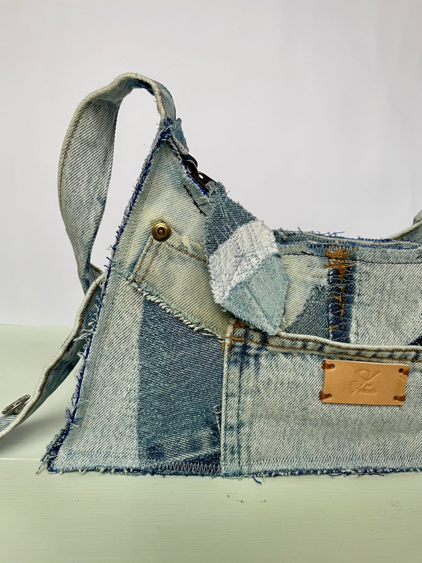 Baguette Bag light Blue denim