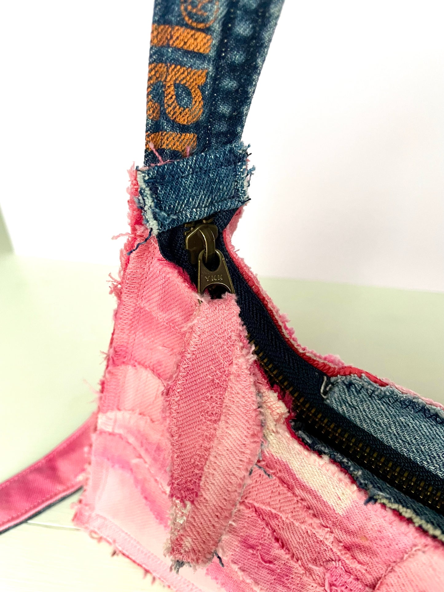 Baguette Bag Pink denim