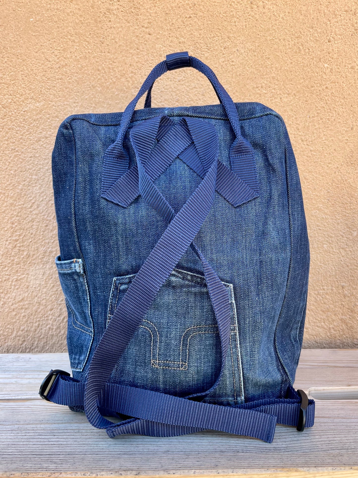Denim Backpack