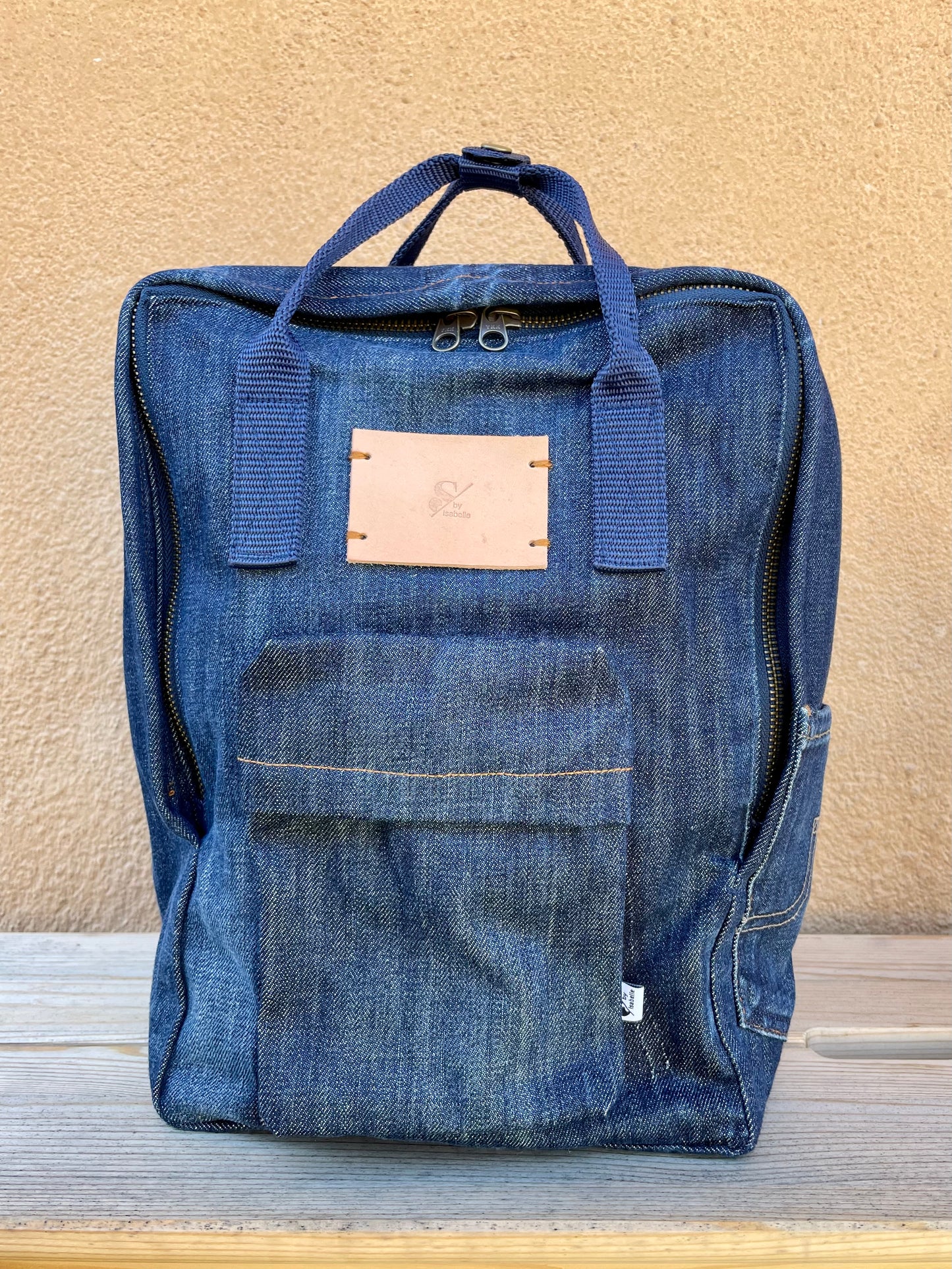 Denim Backpack