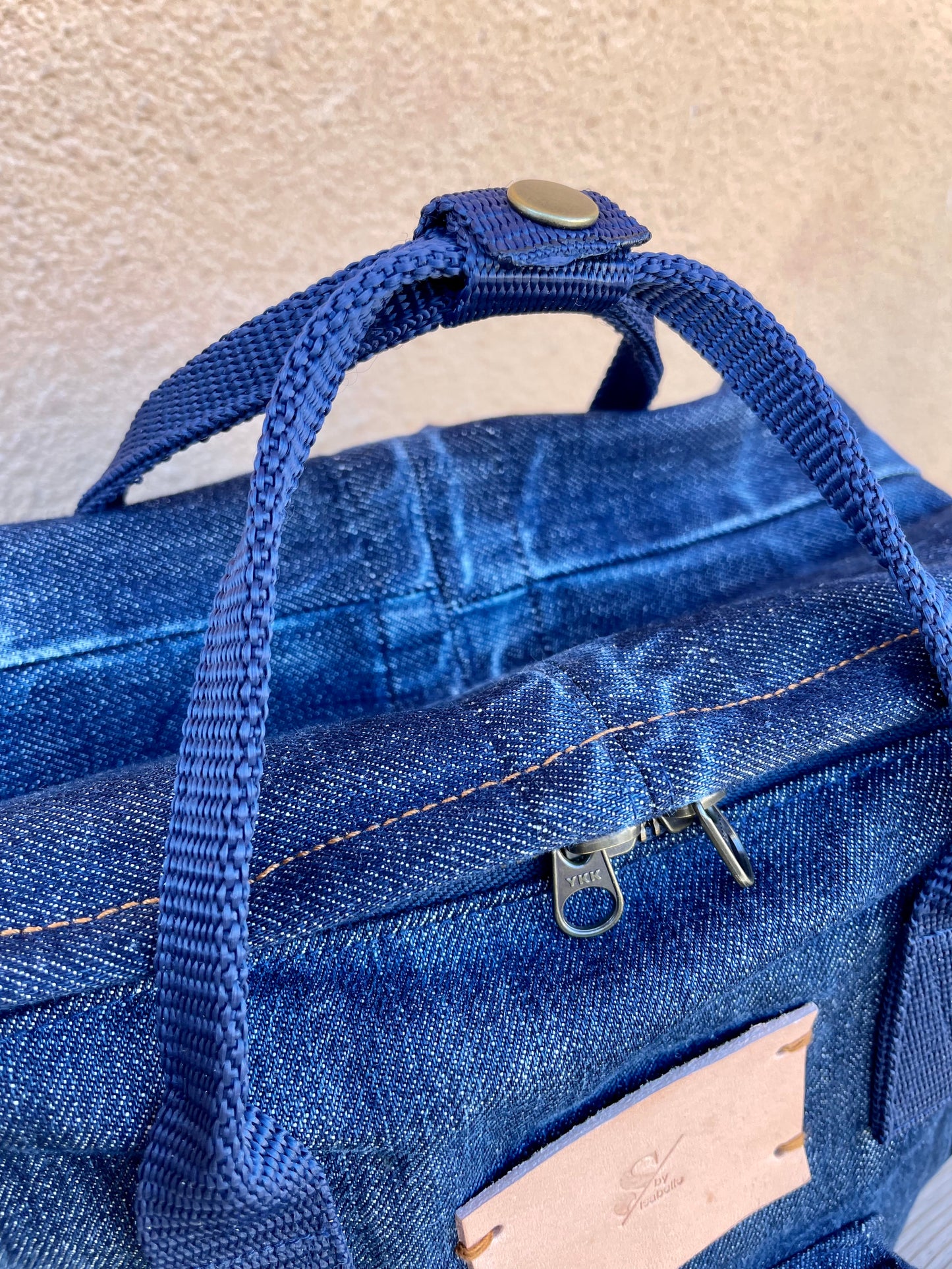 Denim Backpack