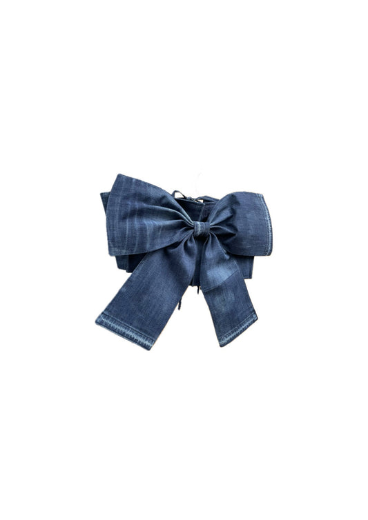 Denim Bow top