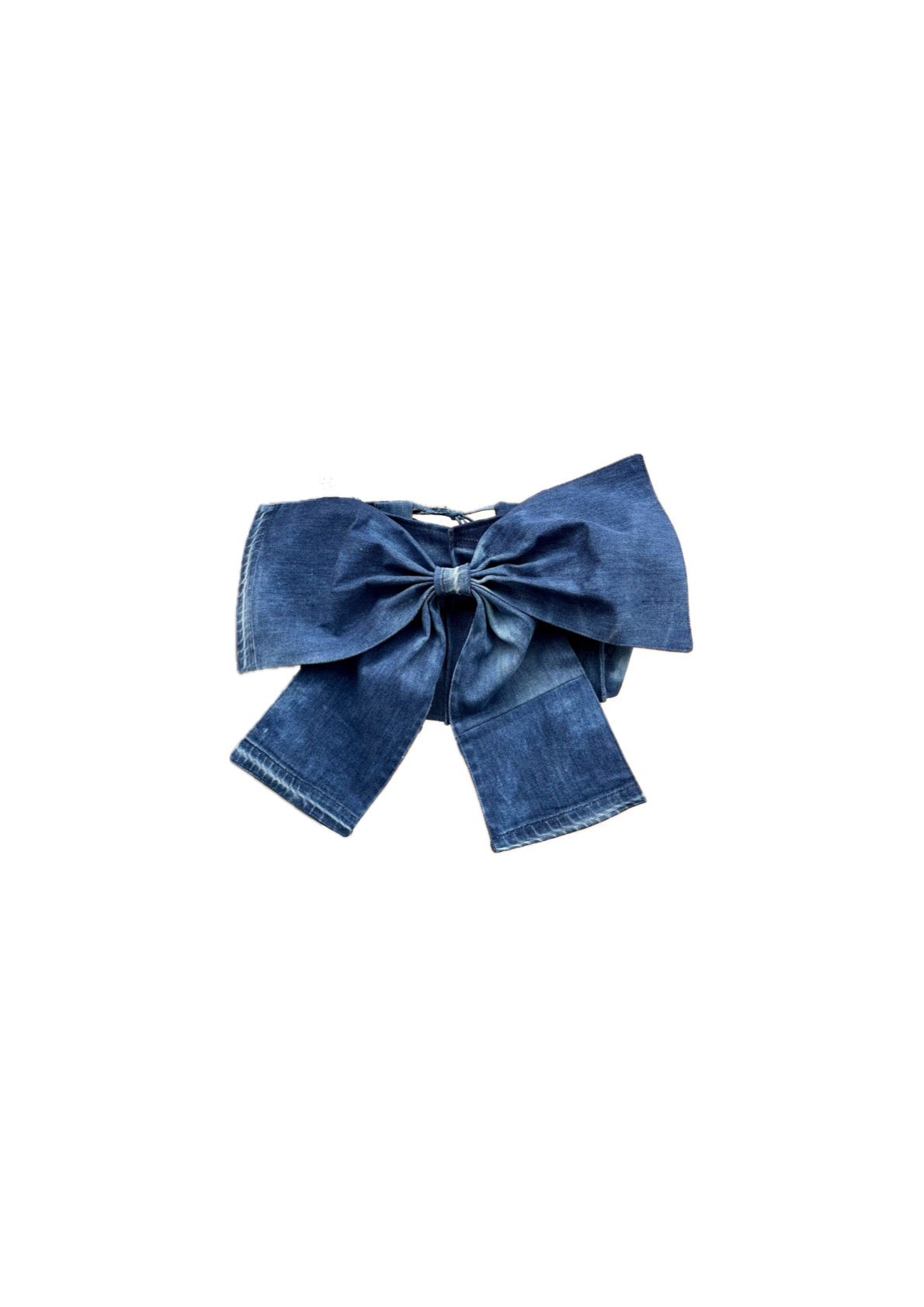 Denim Bow top