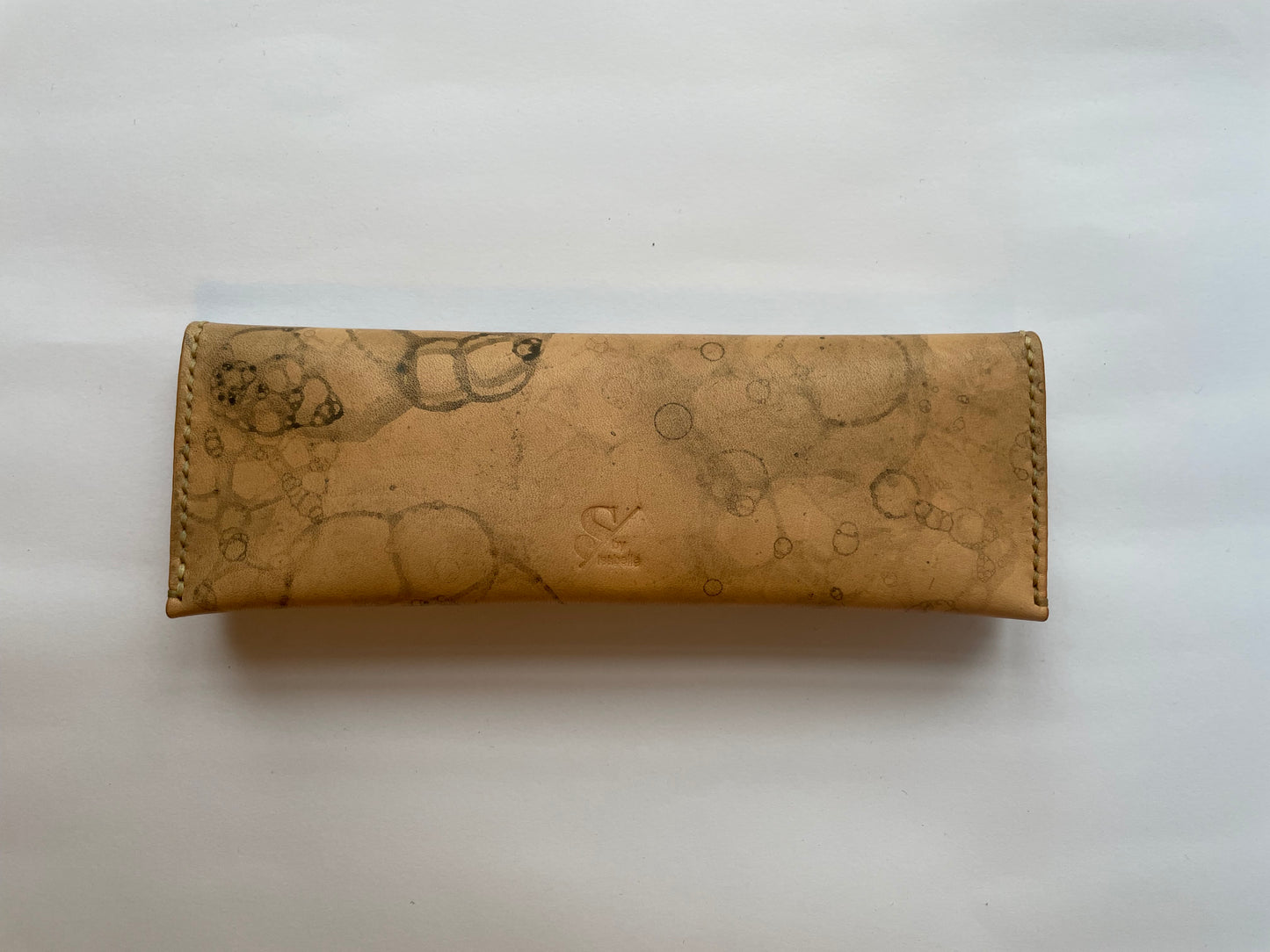 Bubbles leather Pencil case