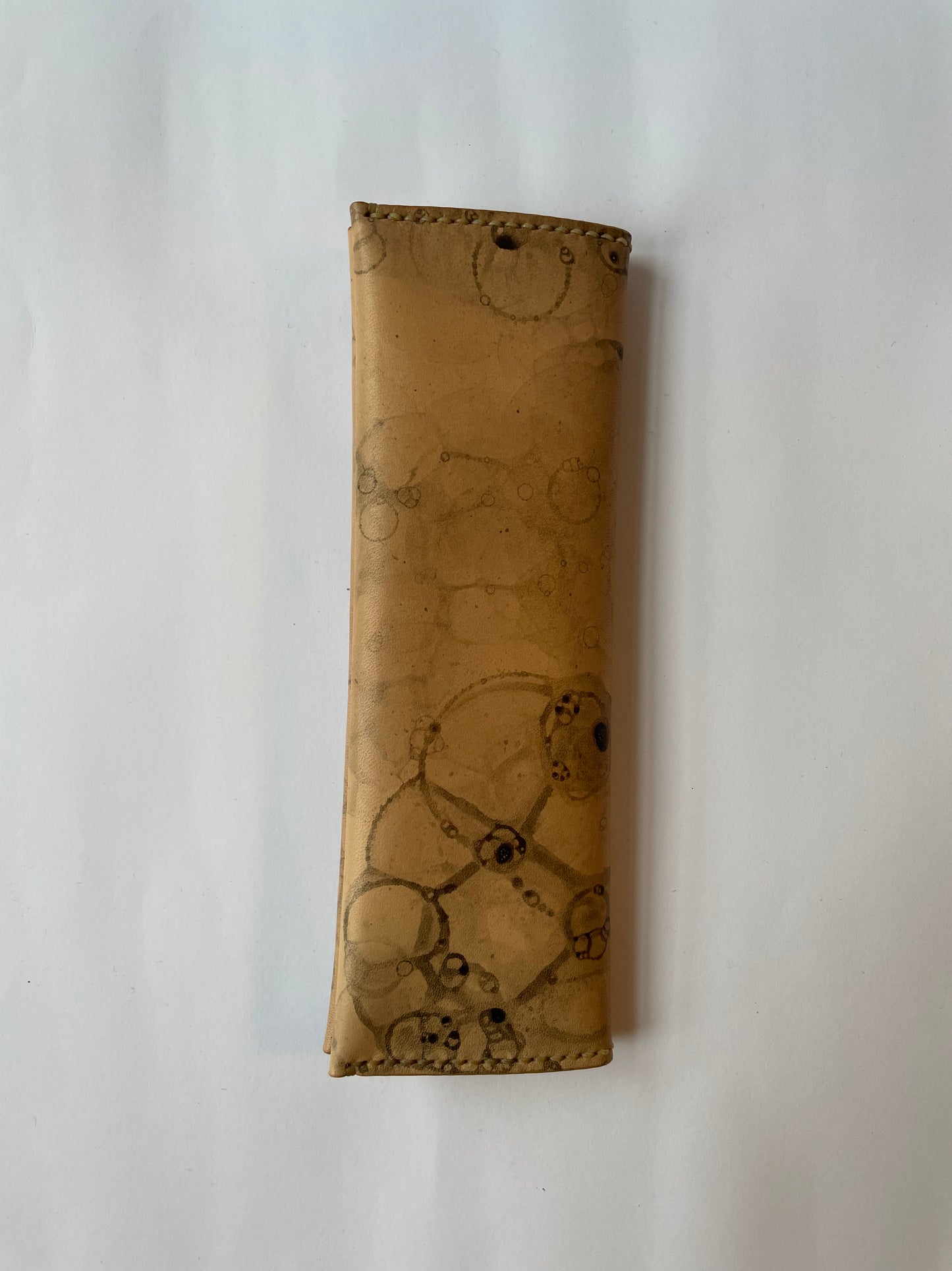 Bubbles leather Pencil case