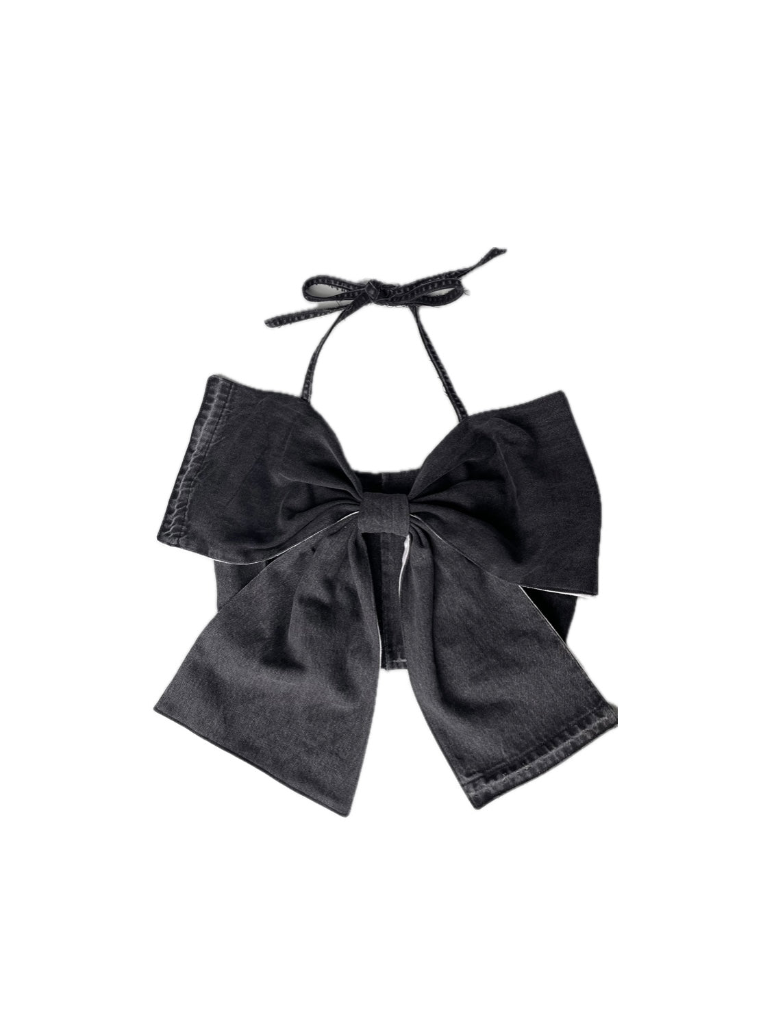 Denim Bow top